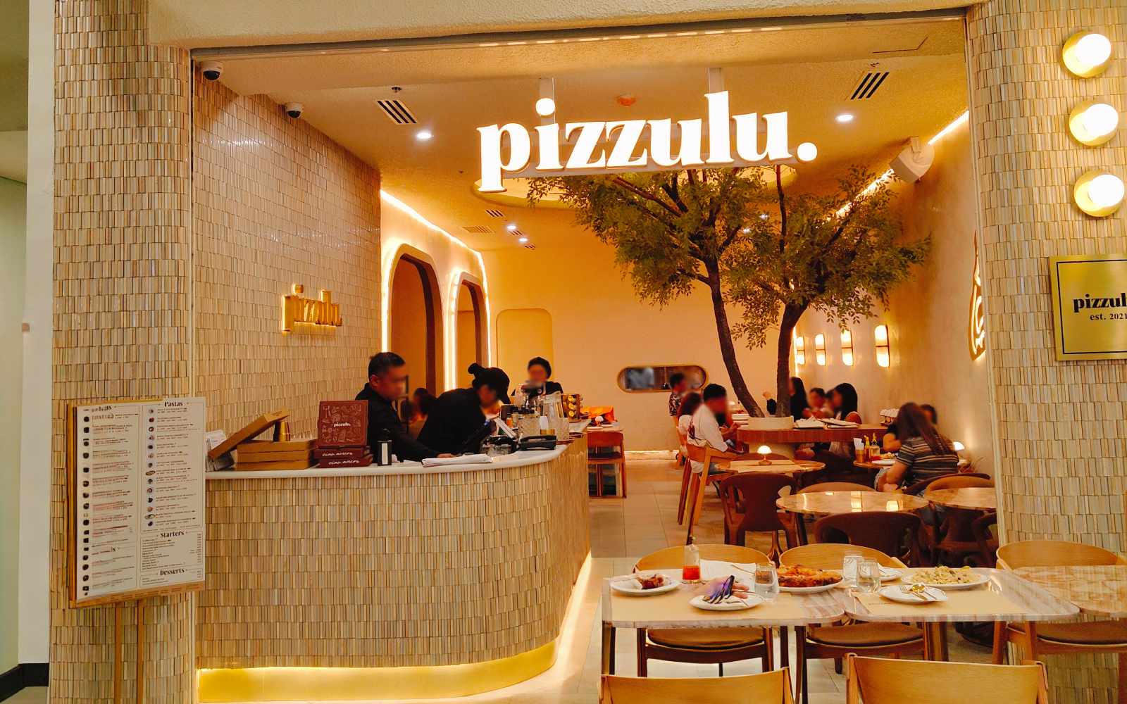 PIZZULU in SM City North EDSA